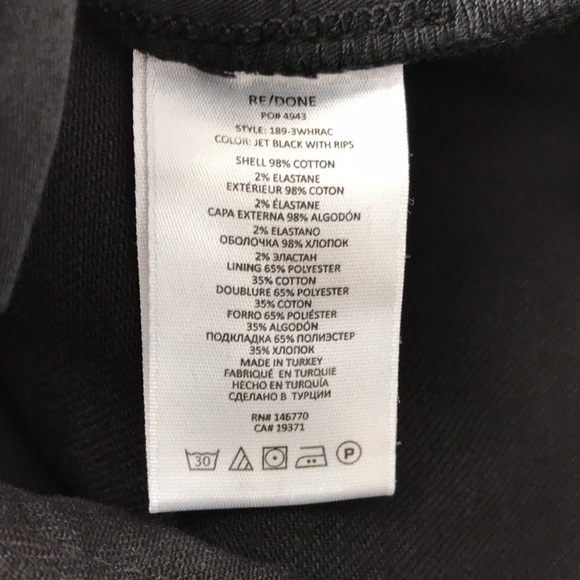 Re/Done 90s High Rise Ankle Crop - Picture 8 of 8